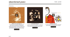 Desktop Screenshot of abandonedpools.com